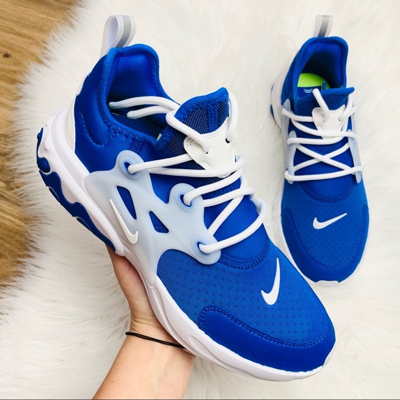 Nike Shoes | Nike React Presto Royal Blue White | Poshmark